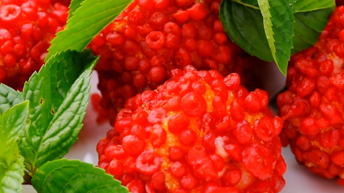 不用剥壳就能入口的的“荔枝”，外酥里弹，鲜嫩可口，还能拉丝