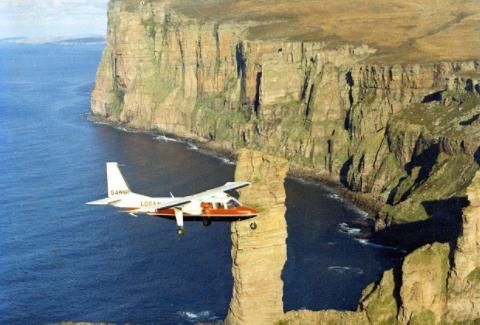 世界最短航线:全程2.7公里飞机飞一分钟就降落