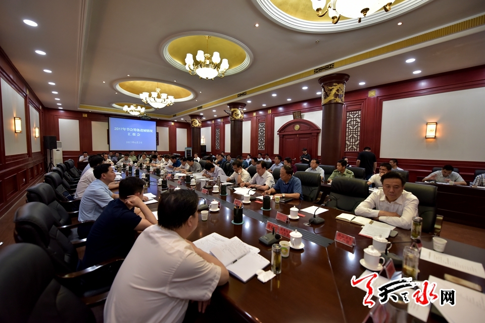 天水召开2017年节会筹备进展情况汇报会