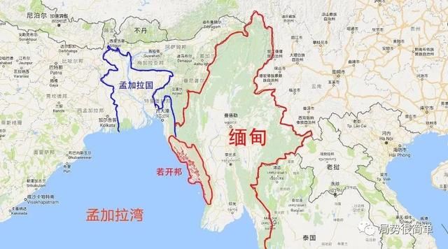 云南省旁边的缅甸行政区划及其介绍