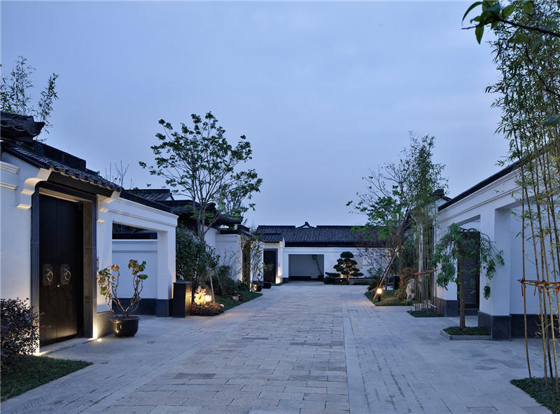 杭州千岛湖云水江南被逼出来的"合院"复兴,这家别墅做到了极致