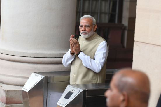 印度总理莫迪参加总统选举投票,考文德会当选