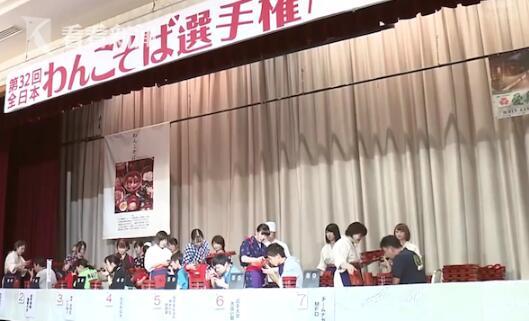 苗条美女15分钟吃了293碗荞麦面 苗条美女15分钟吃了293碗荞麦面