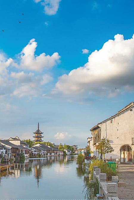 中国丝绸小镇震泽古镇资料照片