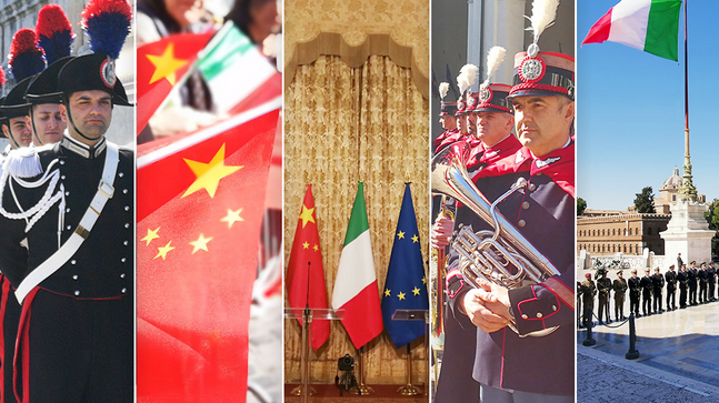 习近平出席意大利总统举行的欢迎仪式 习近平出席意大利总统举行的欢迎仪式