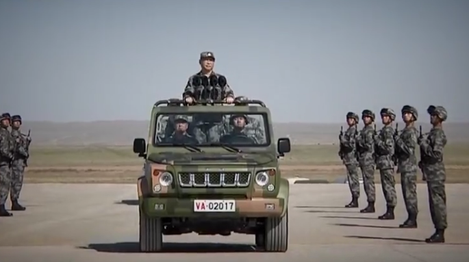 朱日和阅兵MV震撼发布 朱日和阅兵MV震撼发布