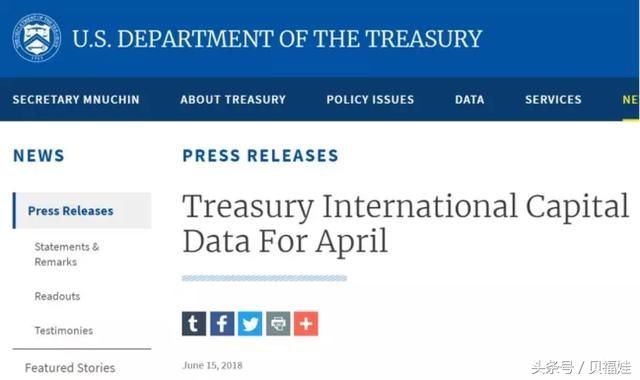 中日英加19国减持美债 俄罗斯最夸张减持一半