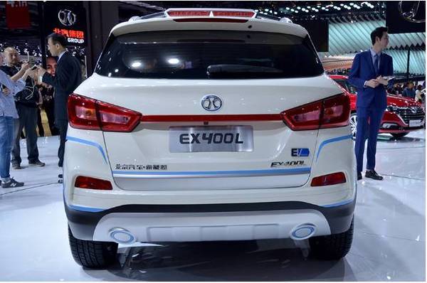 2017上海车展北汽新能源suv ex400l首发上市在即