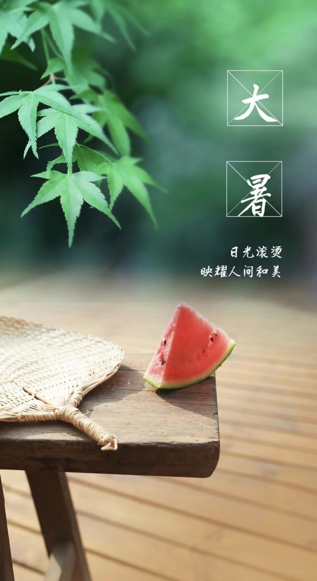 大暑，当是盛夏悦目时。