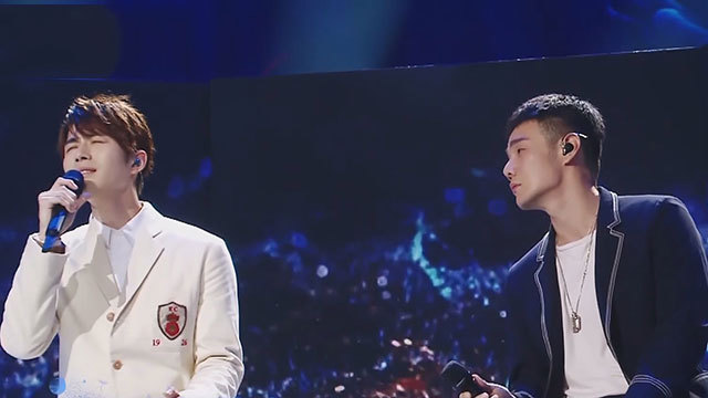 陈学冬李荣浩从不说再见 用歌声传递深厚友谊 陈学冬李荣浩从不说再见 用歌声传递深厚友谊