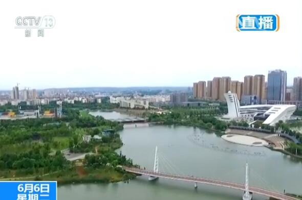 【来之不易的绿水青山】湖南常德：穿紫河换新颜 成为城市碧玉带