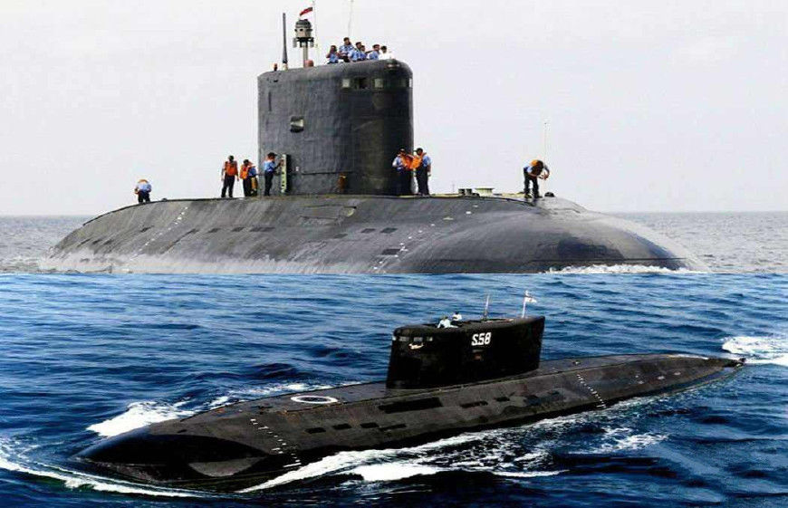 资 料图:印度"歼敌者"号核潜艇