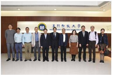 广州科创委弓鸿午党组书记一行访澳科大 双方