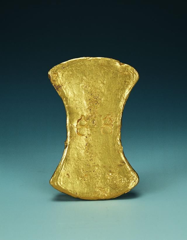 南宋双葫芦印二十两金铤