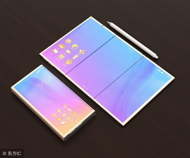 华为最新黑科技,折叠式智能手机OLED柔性显示