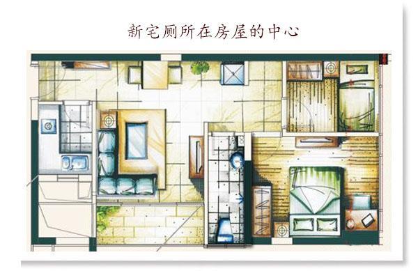 厕所方位选不对 破财败运晦气找! 厕所方位选不对 破财败运晦气找!