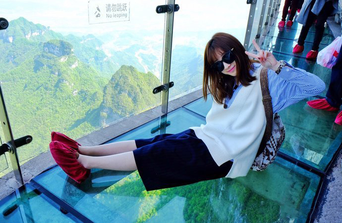 张家界玻璃栈道在哪里?