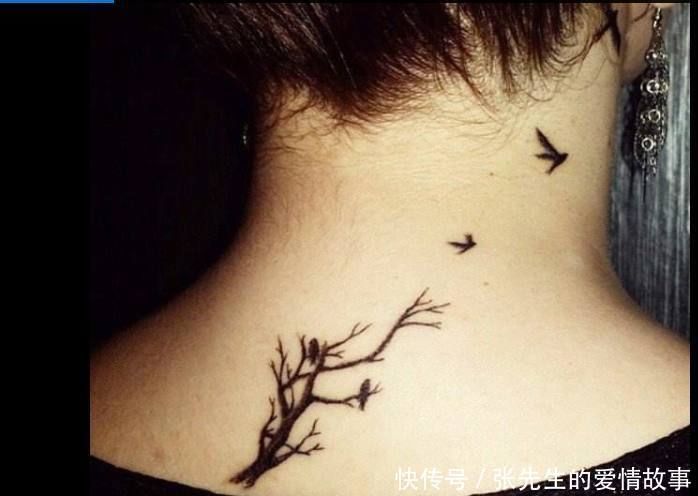 上海女子展示刚纹的纹身,男友:你让我的父母怎