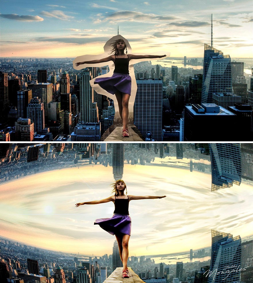 请收下我的膝盖!顶级ps大师揭秘p图前后对比