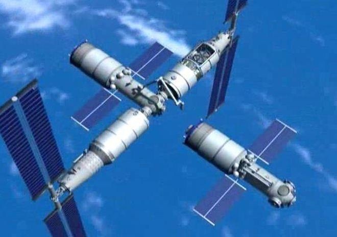 天宫空间站电推进发动机首次实现在轨“换气”_北京时间