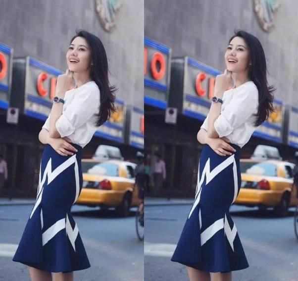 当女星穿上鱼尾裙,赵丽颖赢了迪丽热巴和林允