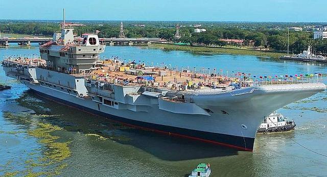 印度第一艘国产航母何时服役?估计要等到C罗