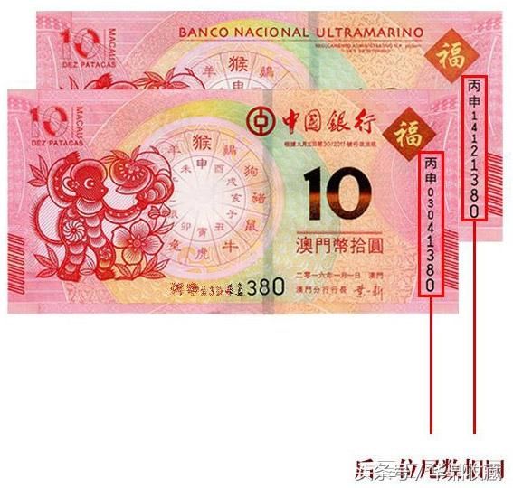 2018狗年猪年澳门生肖纪念对钞价格