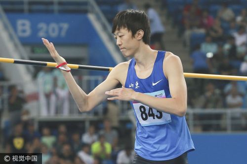 全运男子跳高王宇2米27卫冕 张国伟仅收获铜牌