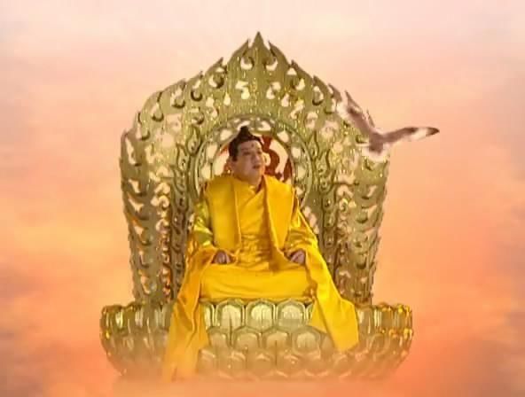 张纪中《西游记》如来收大鹏这段戏看似夸张