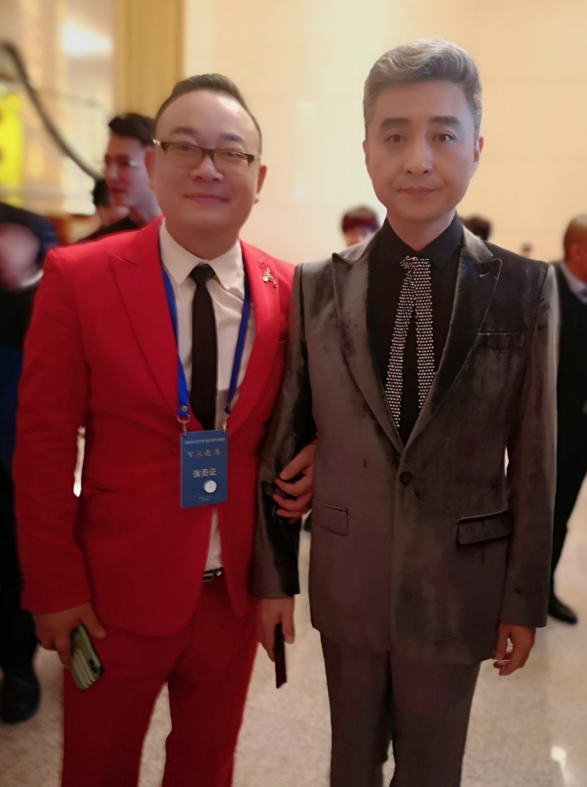 胡启圣人民大会堂录制2020中国文联晚会曝合影(图10) 胡启圣人民大会堂录制2020中国文联晚会曝合影(图10)