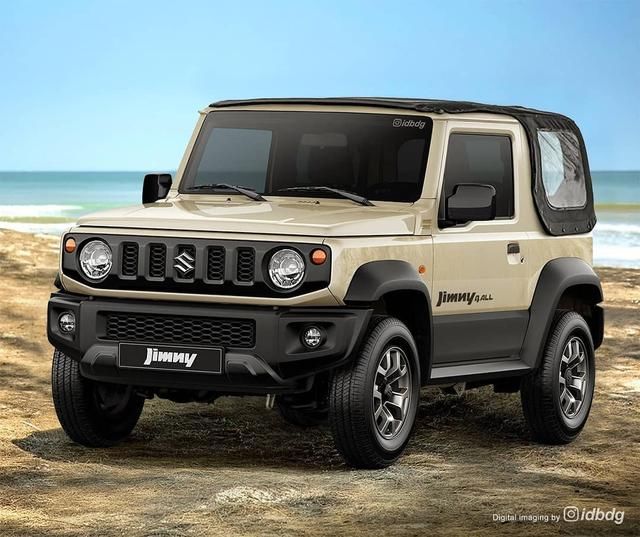 铃木全新一代吉姆尼开蓬版来了,野性十足,更具吸引力