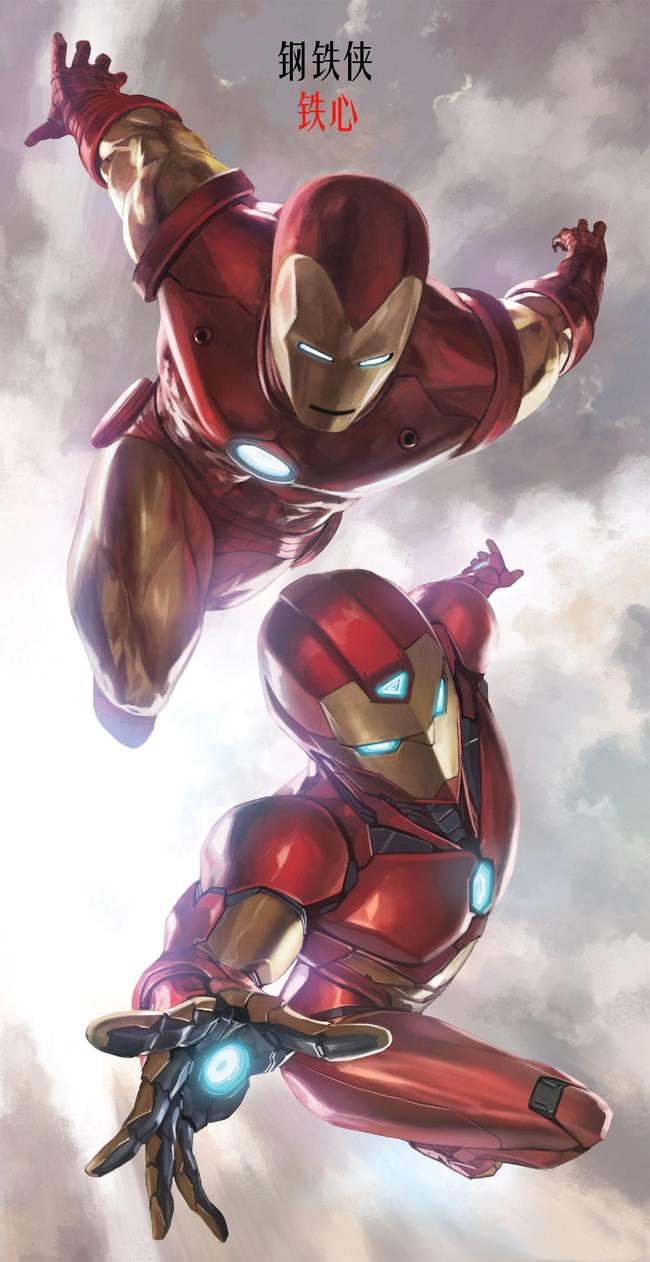 新任钢铁侠--铁心图赏 (来自:洛奉霖)