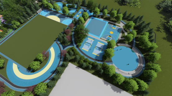 “调色板”描绘多彩生活，这处城市公共空间“全龄友好，融体于园”~