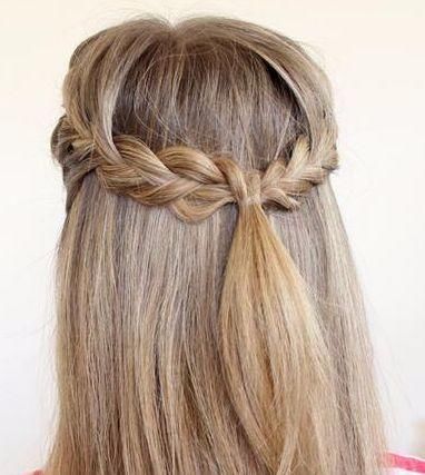 赵丽颖同款公主头编发教程