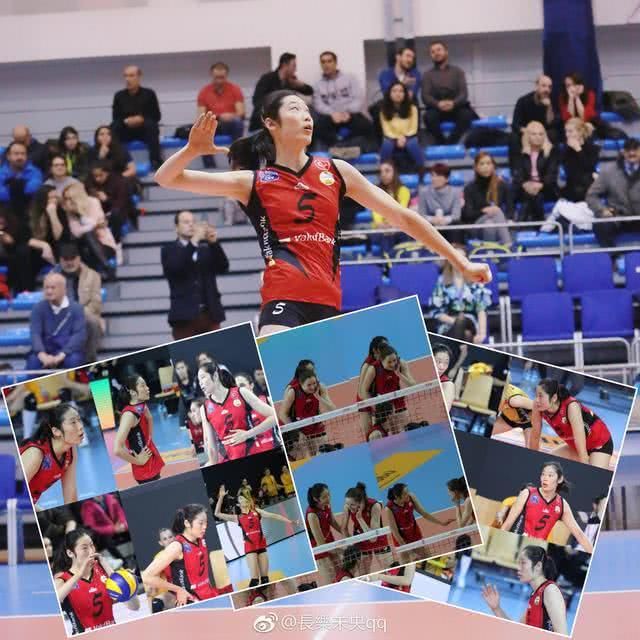 朱婷离欧冠女排决赛只差拿下两局比赛!今晚瓦