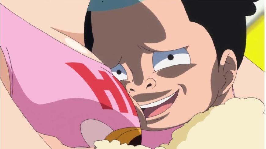 盘点《海贼王》中娜美六次被吃豆腐的画面,不