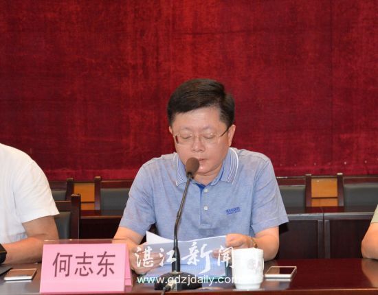 市委常委,组织部部长何志东就活动方案作说明