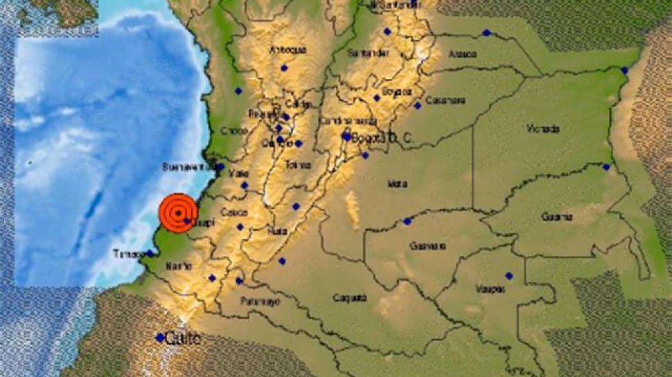 哥伦比亚发生里氏5.3级地震 震源深度58公里