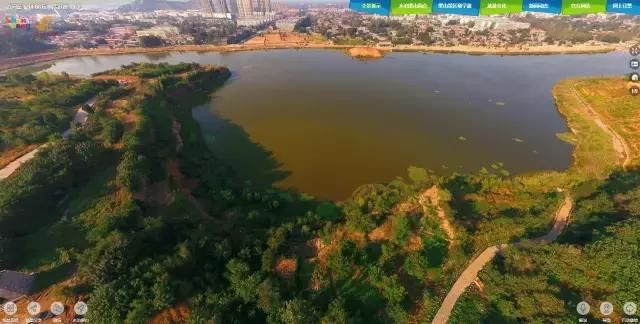 水泊梁山风景区VR全景地图 另一个角度看梁山