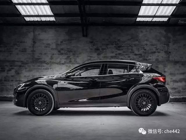 英菲尼迪qx30极夜黑全新来袭30万售价相当划算