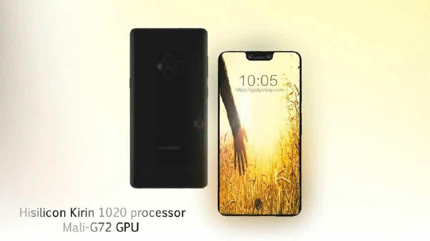 华为nova4震撼曝光:后置三摄+无下巴,屏下指纹