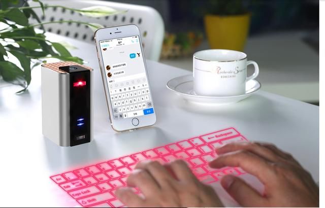 手机+投影键盘,让你的手机秒变电脑!