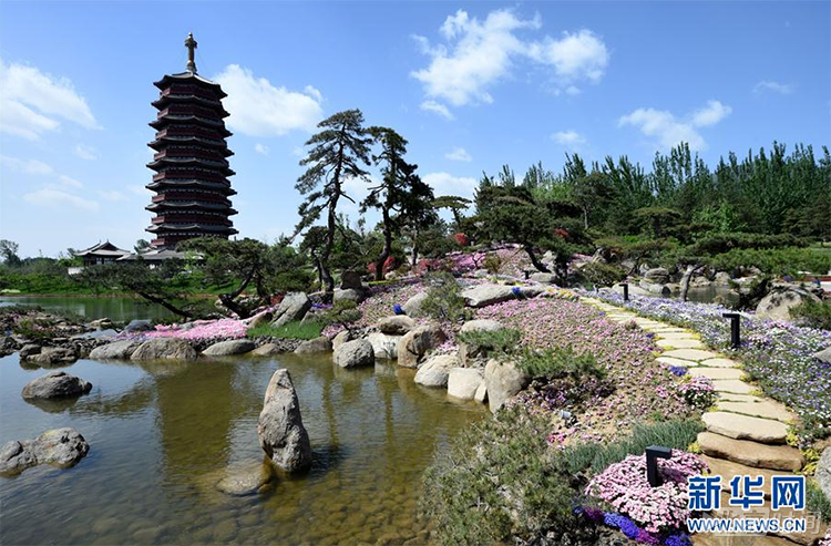 
5月5日拍摄的雁栖湖风光。世界的目光再次聚焦中国首都北京。
在成功举办2008年夏季奥运会、2014年APEC领导人会议之后,2017年5月14日,拥有3000多年建城史的古都北京又将迎来一个历史与未来交融的盛会——“一带一路”国际合作高峰论坛。
新华社记者 鞠焕宗摄