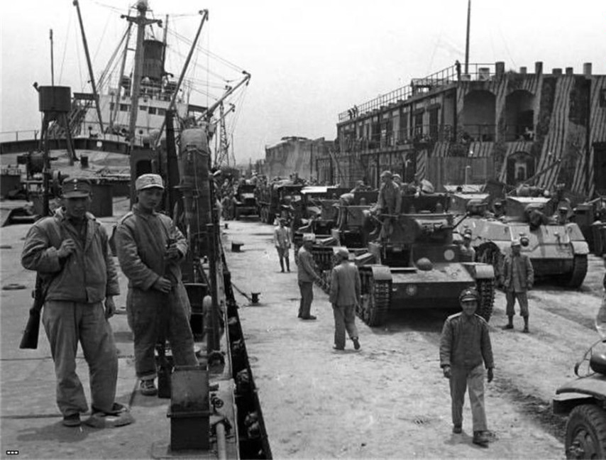 1949年逃往台湾的国民党坦克部队
