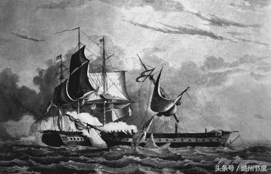 北美独立战争 美国海军被英国海军完虐 只能靠