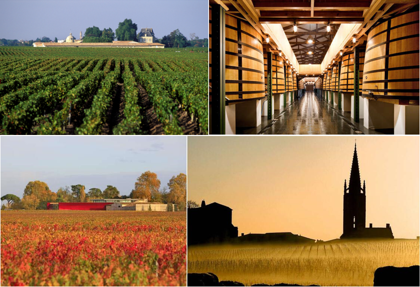 左上角图:梅多克产区