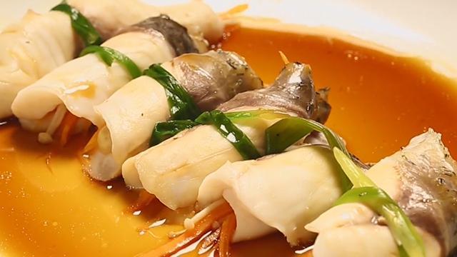 清爽蒸鱼卷 原汁原味口感清爽