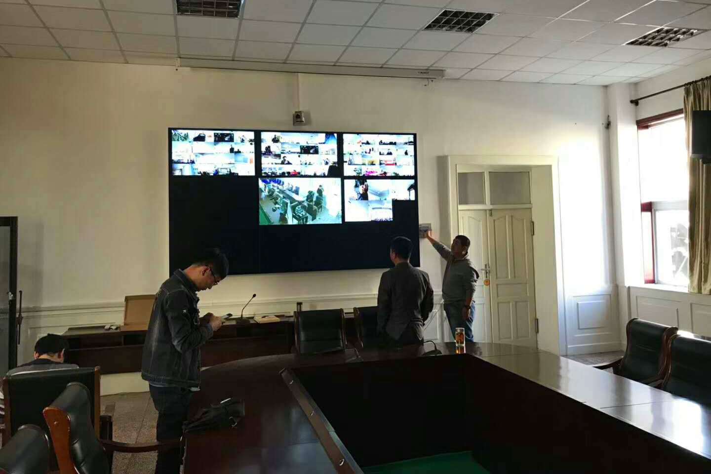 开会宝视频会议远程教学系统为天津静海新区1