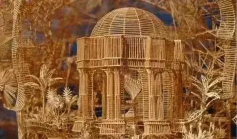 10万根牙签变成举世艺术品,网友:是我眼花吗?