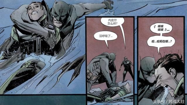 《苍白骑士》大结局,蝙蝠侠舍身救小丑,哈莉和